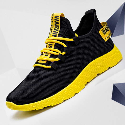 PS-Zapatos Yellow Hombre Casual Sports Sneakers - Pak shoes